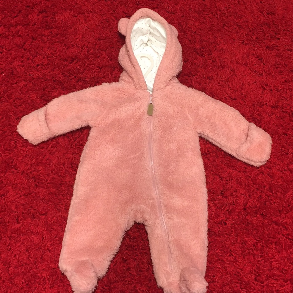 Newborn Snowsuit for Baby Girl